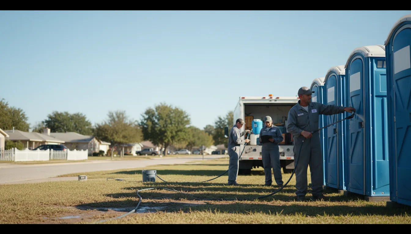 Long-Term Portable Toilet Rental in Moss Point, MS near me